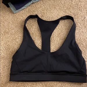 Lululemon black sports bra